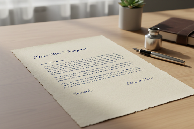 Una imagen de una carta